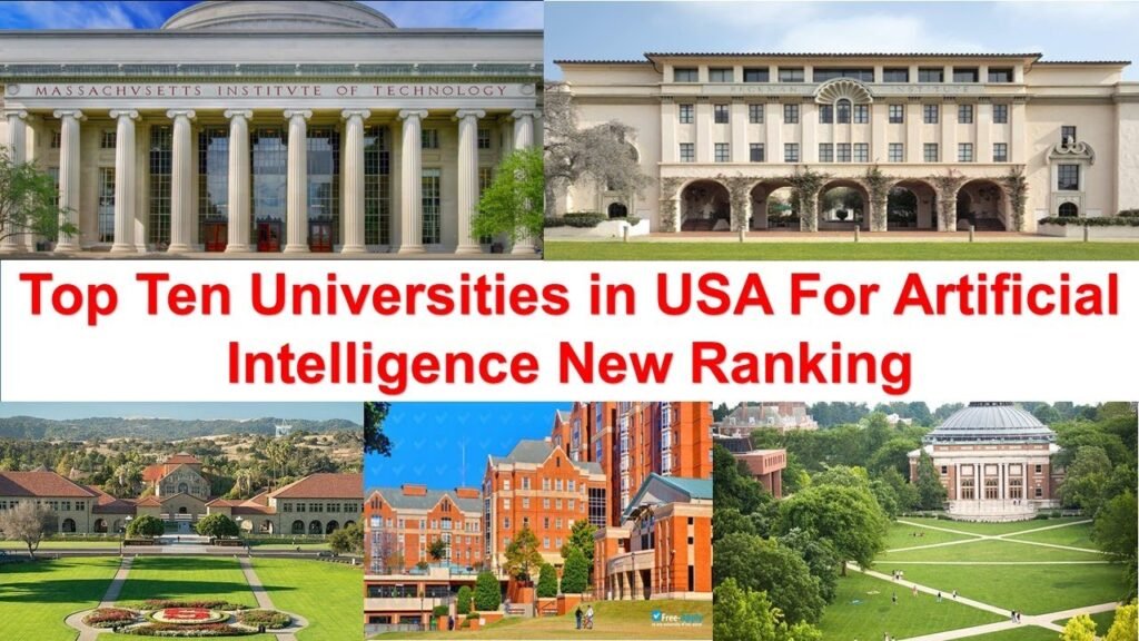 top univeristied in usa for ai