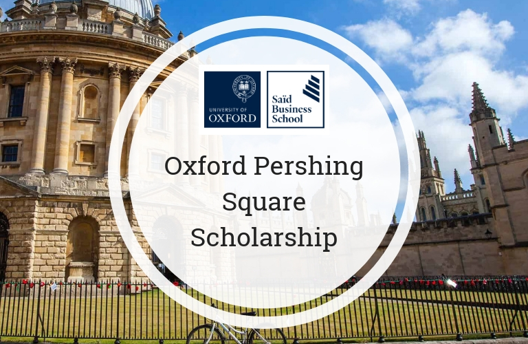 Oxford Pershing Square Scholarship 2025-2026 (Fully Funded)
